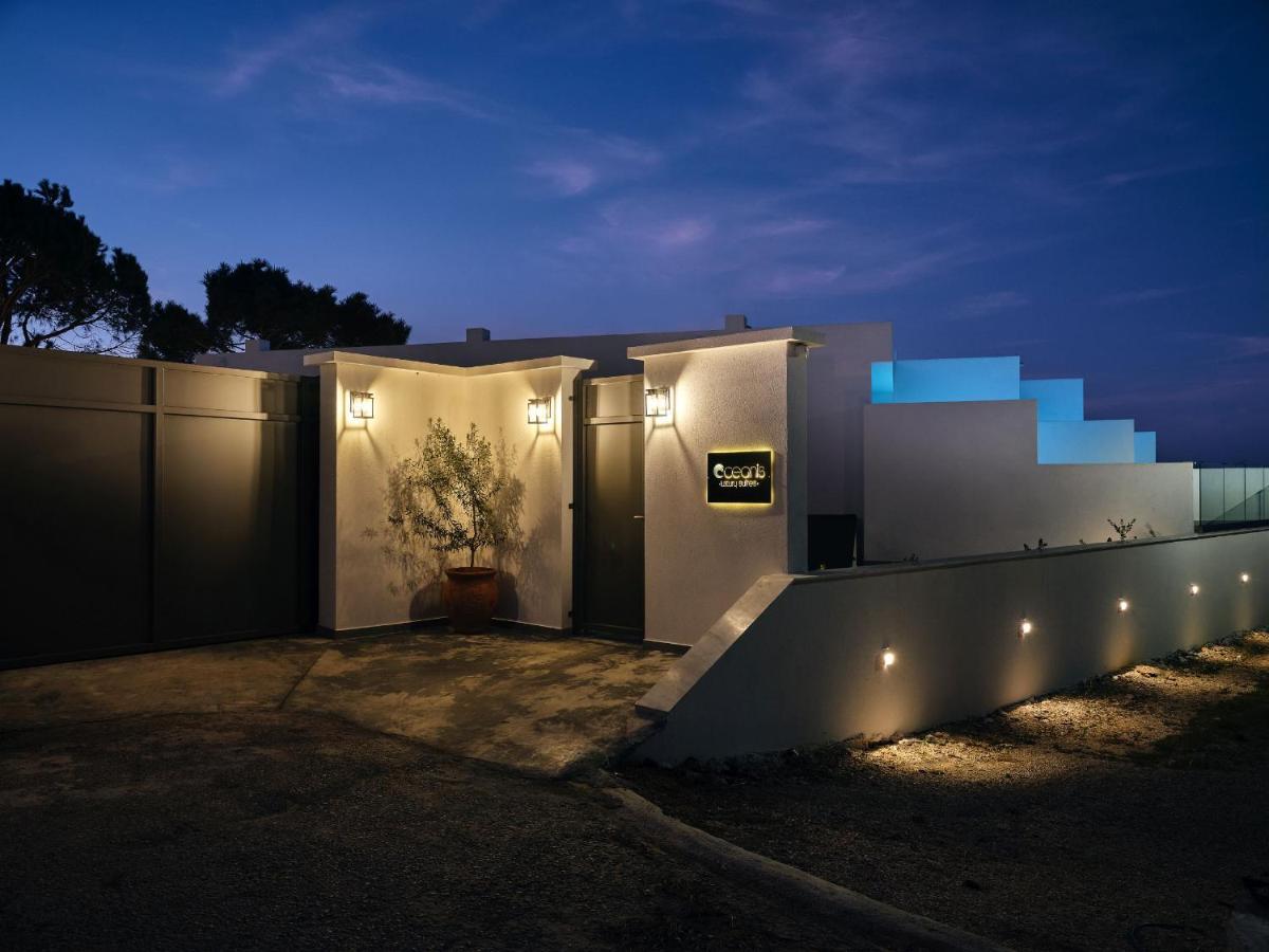 Oceanis Suites With Private Heated Pools And Sea View, By Zantewize Kypseli Ngoại thất bức ảnh
